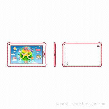 7-inch Dual-core RK3026 Kids' Tablet PCs, 2,800mAh Battery Capacity
